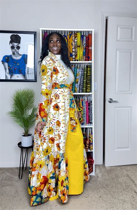 Floral Duster/Dress with Exposed Ruffle Tier - Montoya Mayo