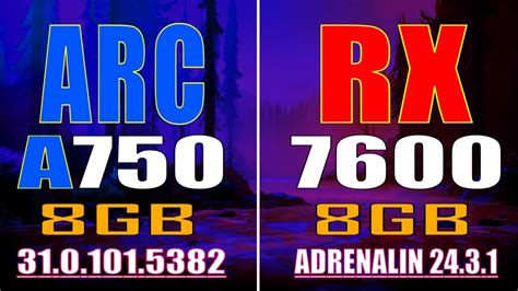 Arc A Vs Rx Pc Games Test Youtube