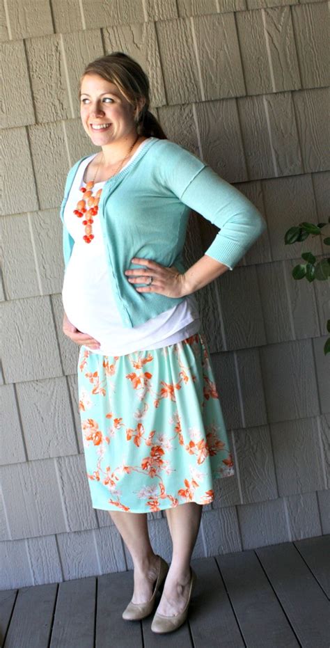 Comfy Diy Maternity Skirts