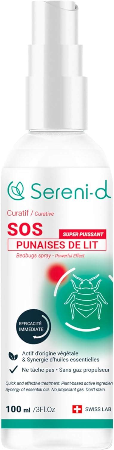 Sos Anti Punaises De Lit Super Puissant Sereni D Spray Insecticide