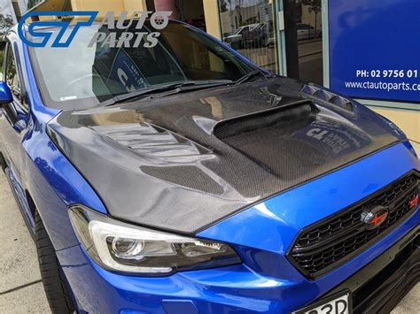 Varis Arising Ii Style Carbon Fibre Bonnet Hood For Subaru