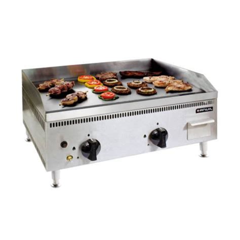 Flat Top Gas Grill 600mm Core Catering