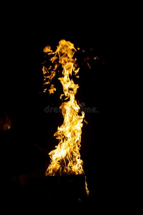 Danger Fire on a Dark Background. Background from Fire Stock Photo - Image of danger, design ...