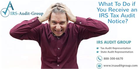 What To Do If You Receive An Irs Tax Audit Notice Irs Audit Group Tax Audit Representation