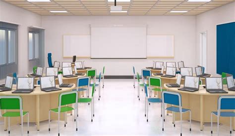 Smart classroom design - 75 photo