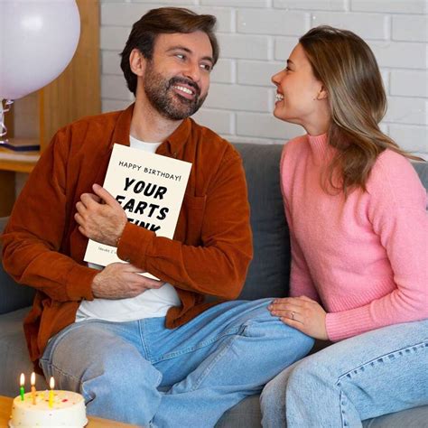 Funny Birthday Card For Boyfriend Husband Girlfriend Wife Fiance Your