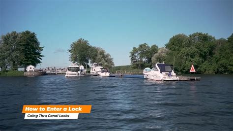 Boating Through A Lock Courtesy Of Lens Cove Marina On Vimeo