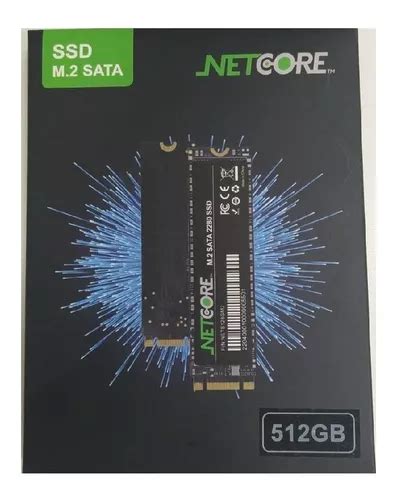 SSD M 2 Sata Iii 512 GB PCI E 470 MB S Netcore NetS512GM2 Color Negro