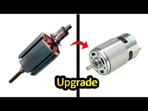 How To Upgrade 555 DC Motor Increase RPM 555 TO 775 DC Motor 12v