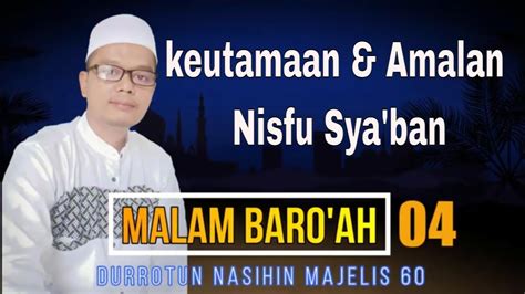 Durrotun Nasihin 04 Amalan Nisfu Sya Ban Yang Dan Keutamaan Nisfu Sya