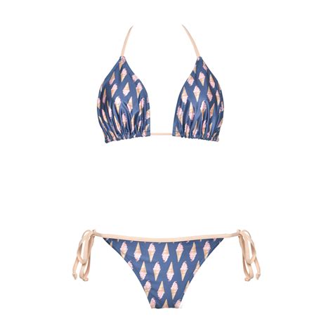 Womens Swimsuit Bikini Ice Cream Mr Son