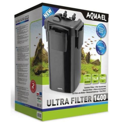 Внешний фильтр AQUAEL ULTRA FILTER 1400 для аквариума 250 - 500 л (1400 ...