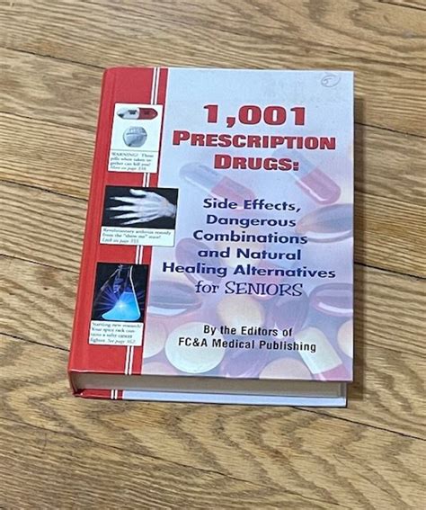 1,001 Prescription Drugs: Side Effects - Etsy