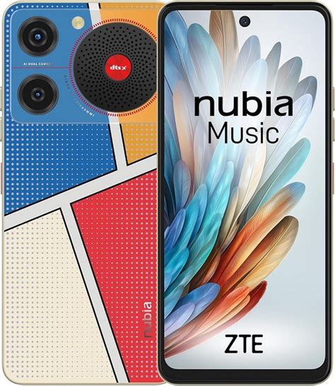 Etoren Unlocked Nubia Music Dual Sim Gb Pop Art Gb Ram