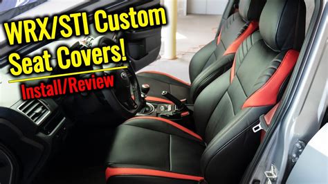 Subaru WRX And STI Custom Seat Covers By Kustom Interior Review And