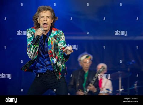 Twickenham UK 19th June 2018 The Rolling Stones Perform Fronted By