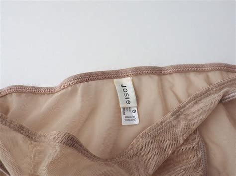 Vtg Josie S Sheer Mesh Bikini Brief Panty Medium Gem