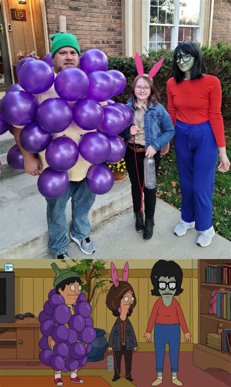 Bob’s Burgers Halloween Costumes | Bob's burgers halloween costume, Bob's burgers halloween ...