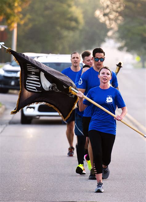 Wright Patt Hosts Run Ceremony For National Powmia Recognition Day