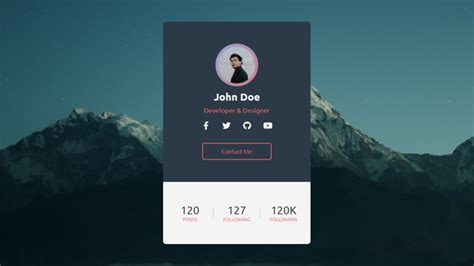 5 Free And Beautiful Css Cards Ui Examples Darkcode