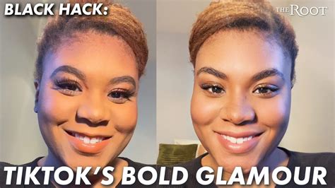 How To Get TikTok S Bold Glamour Filter Look Using Make Up