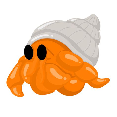 Hermit Crab Cartoon 23323015 PNG