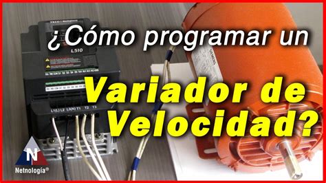 TUTORIAL Cómo programar un Variador de Velocidad TECO L510 YouTube