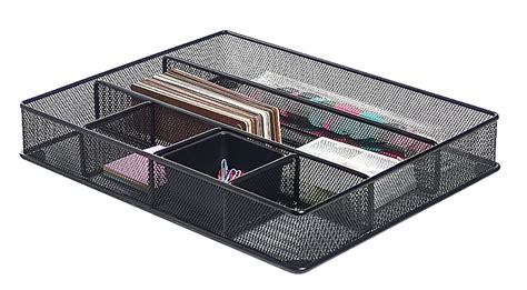 Office Depot Brand Mesh Large Drawer Organizer Black Office Depot