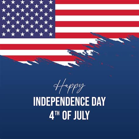 Premium Vector Us Independence Day Happy Independence Day Vector Th