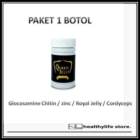 Jual Queen Jelly Paket Botol Glucosamine Obat Sendi Dan Tulang