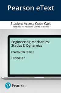 Books Kinokuniya Engineering Mechanics Pearson Etext Access Card