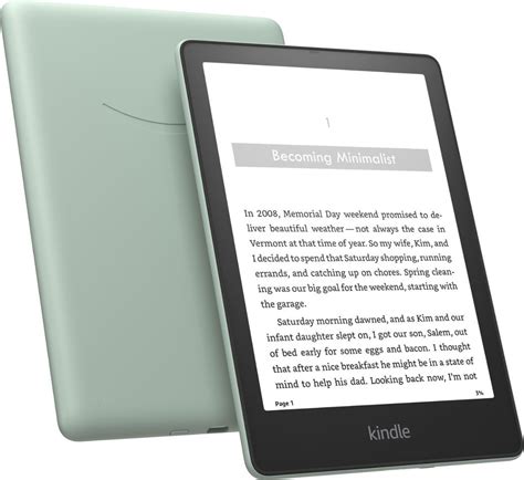 Amazon Kindle Paperwhite Gb Agave Green At Mighty Ape Nz