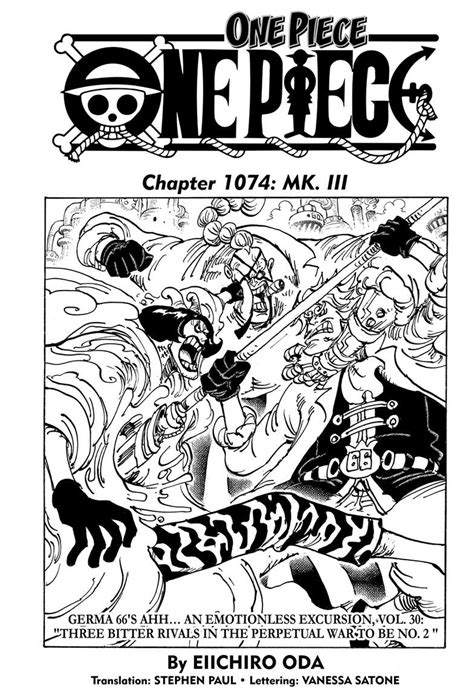 One Piece Chapter 1074 One Piece Manga Online