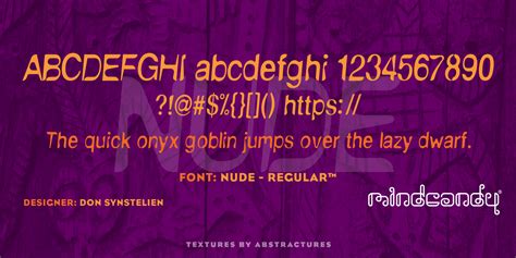 NudE Font