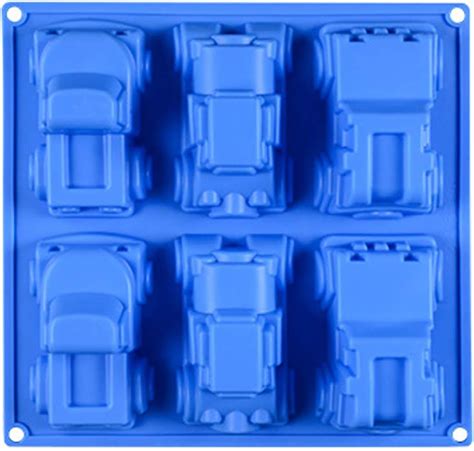 Car Silicone Molds 3d Cars Shape Chocolate Candy Molds