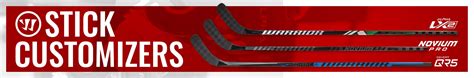 Warrior Custom Hockey Sticks | Alpha LX2, Covert QR5 & Novium Pro