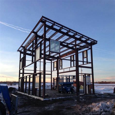 Portal Frame Building Construction Prefabricated Steel Structure