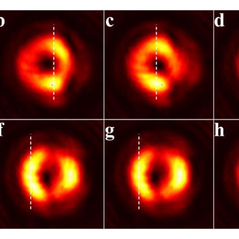 Experimentally measured Goos Hänchen shift of a vortex beam with unit