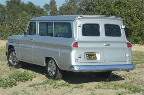 Chevrolet Suburban 2 Door Suburban 1966 Silver For Sale C1466z136335