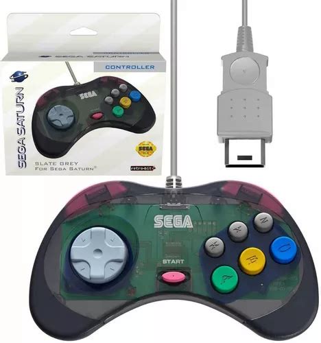 Controle Sega Saturno Oficial Retrobit Novo Na Caixa Frete Gr Tis