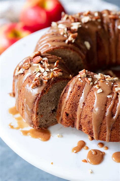 Glazed Apple Bundt Cake Paleo Gluten Free Dairy Free