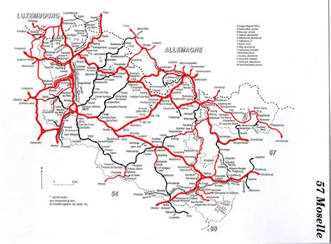 Département 57 Carte - PrimaNYC.com