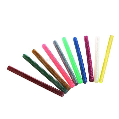5Pc Glue Stick 7mm Mini Glue Sticks For Hot Melt Gun General Purpose Colored Flash Adhesive In