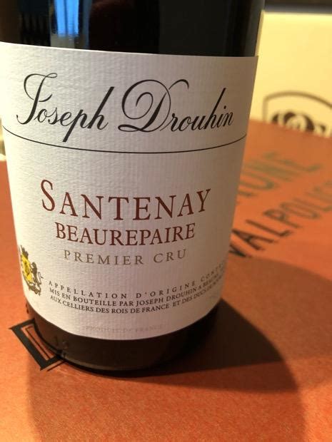 2016 Joseph Drouhin Santenay 1er Cru Beaurepaire France Burgundy