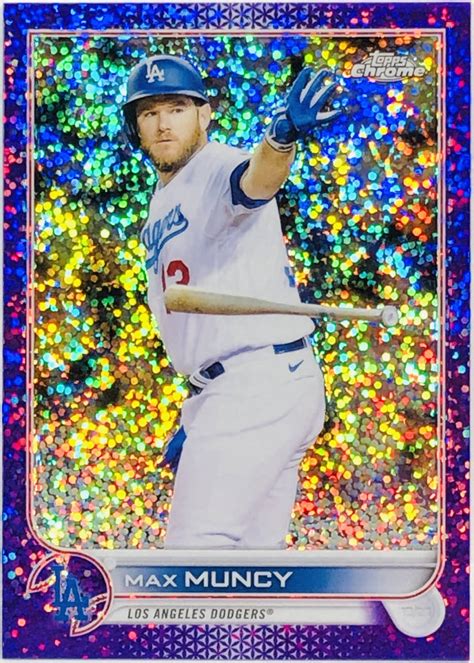 Yahoo オークション マンシー Max Muncy2022 Topps Chrome Purpl