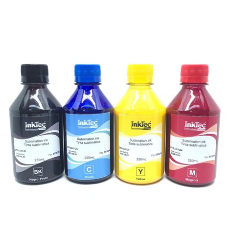 Tinta Sublimatica Inktec Dti Epson 4 X 250ml CARTUCHOS SANTA IFIGÊNIA