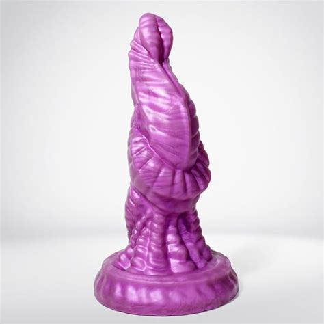 Sinnovator Mandrake Platinum Silicone Dildo In Exclusive Purple Silk