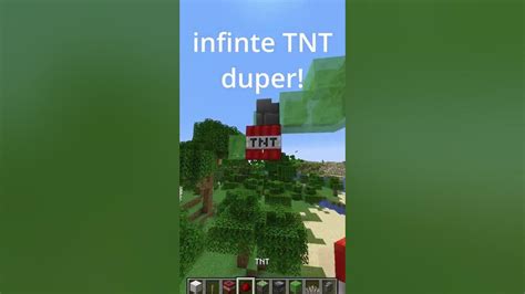 How To Build A Infinite Tnt Duper Easy Youtube