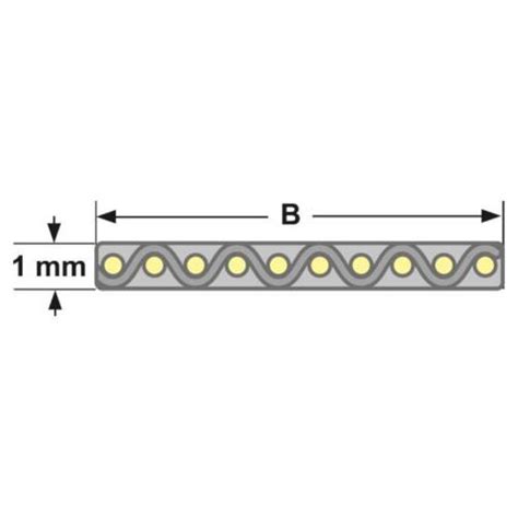 T150 Megaflat Flachriemen 820 X 1 X 430 Mm Antriebsriemen