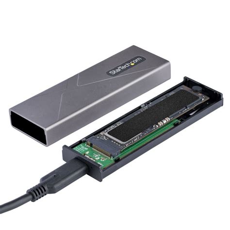 StarTech Caixa Externa USB C Para NVMe Ou SSD M 2 PCIE SATA